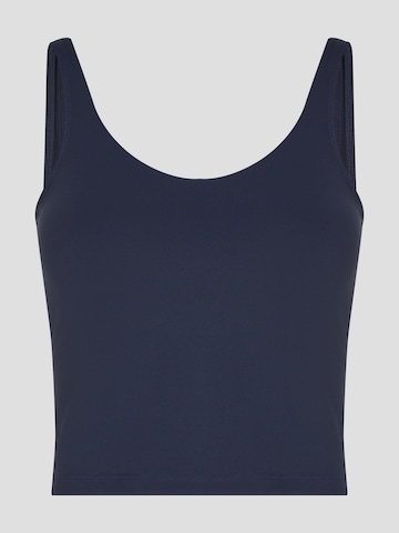 YO-GAYA Sporttop 'Sculpting Top' in Blauw: voorkant