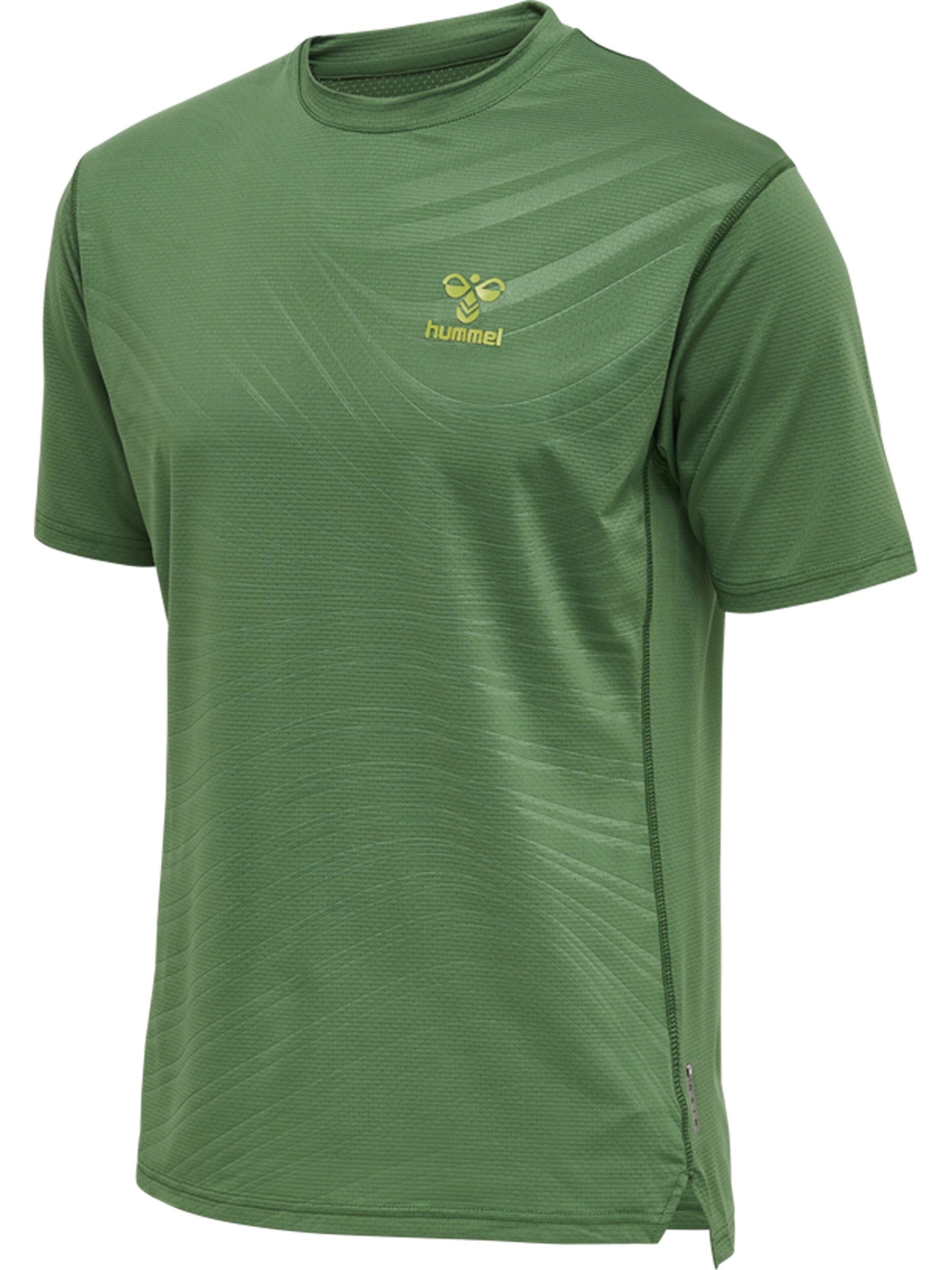 Hummel Performance Shirt 'Ongrid Poly' in Green
