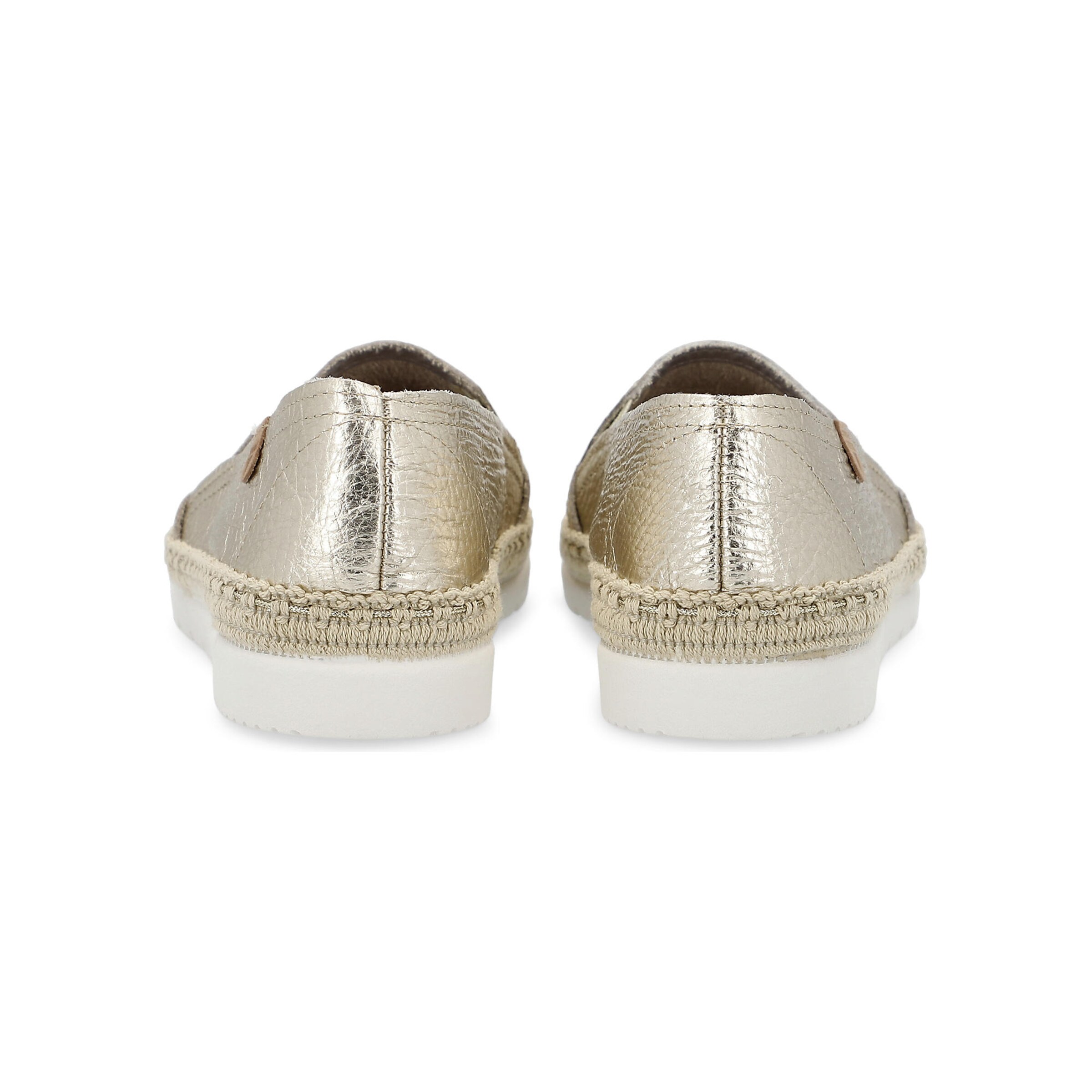 VERBENAS Classic Flats in Gold