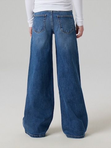 NAME IT Wide Leg Farkut 'NKFPOLLY' värissä sininen