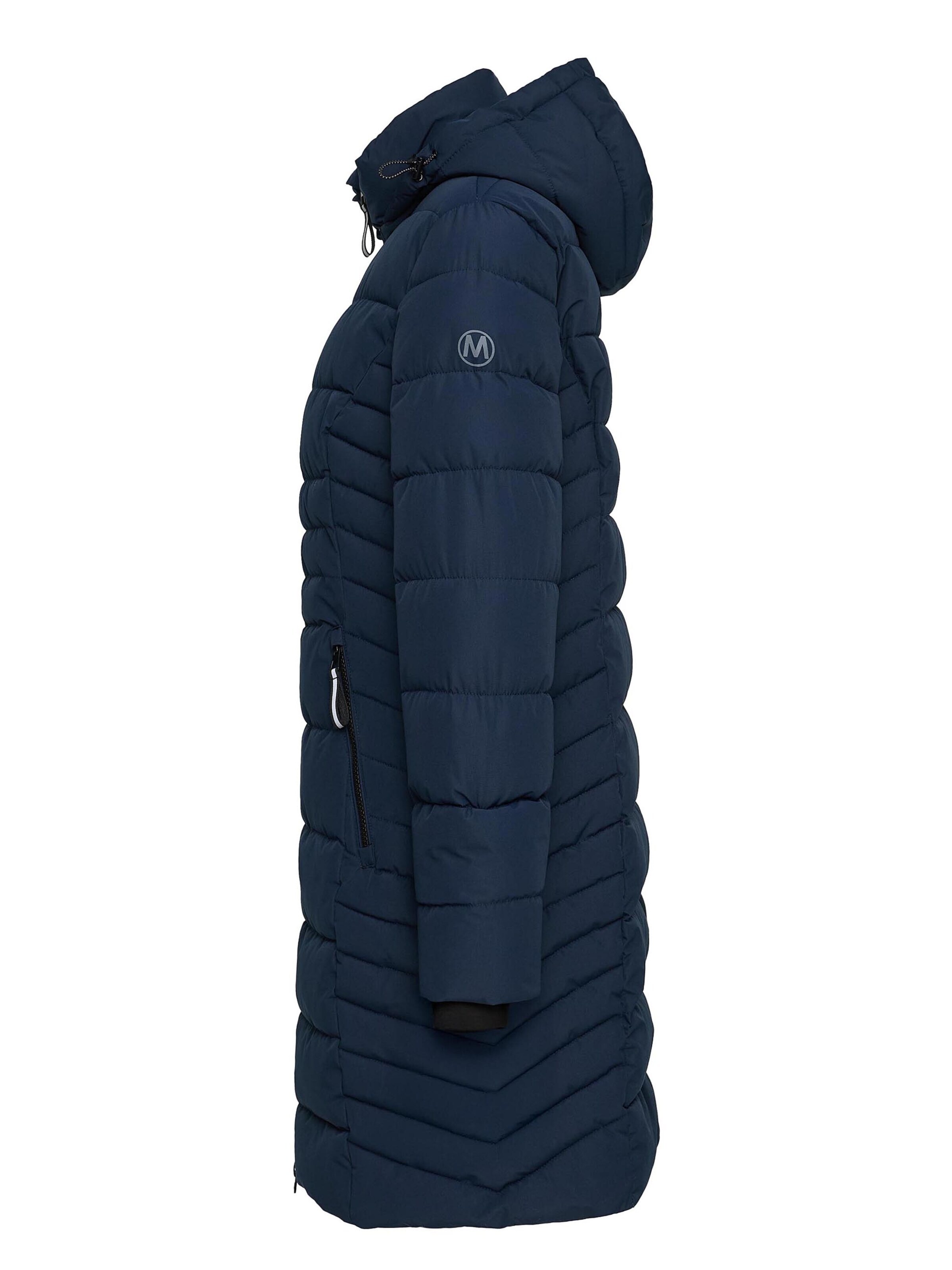MANISA Winter Coat 'Regenmantel' in Blue