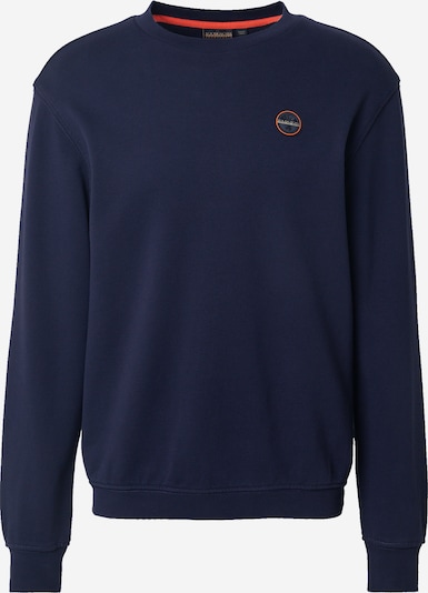 NAPAPIJRI Sweater majica 'B-BADGE' u morsko plava, Pregled proizvoda