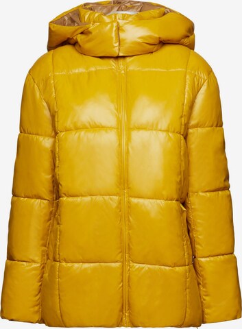 Veste d’hiver ESPRIT en jaune : devant