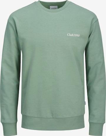 Jacks & Jones Sweatshirt 'Herren Sweatshirt' in Green: front