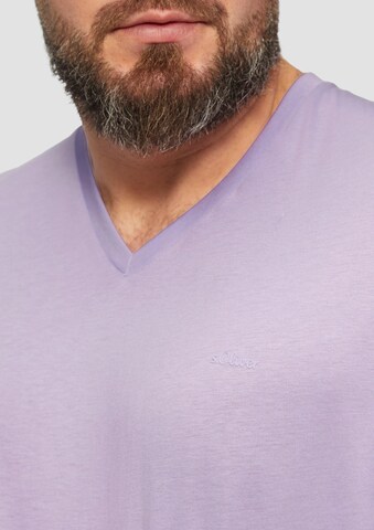 T-Shirt s.Oliver en violet