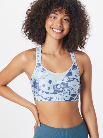 UNDER ARMOUR Bralette Sports bra 'Infinity' in Blue: front
