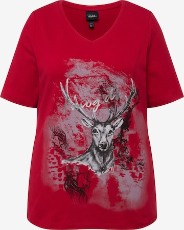 Ulla Popken Shirt in Red: front