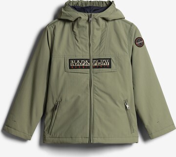 NAPAPIJRI Between-Season Jacket 'RAINFOREST' in Green: front