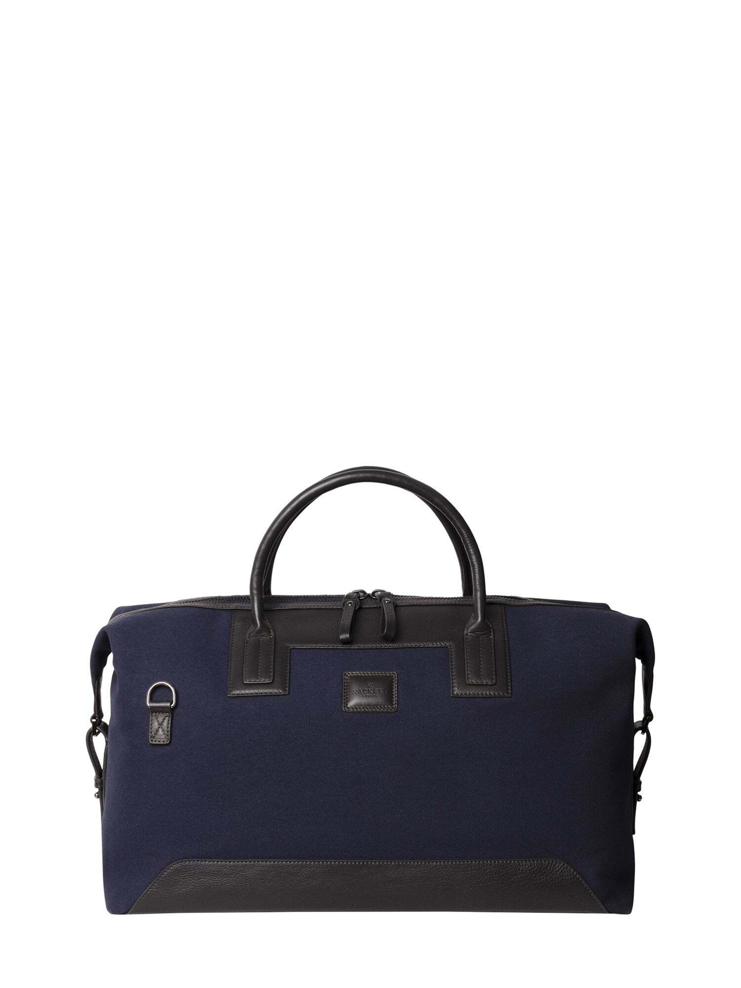 Hackett London Travel bag 'Wells' in Blue: front