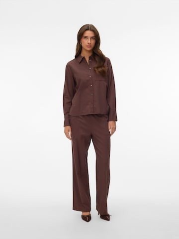 VERO MODA Μπλούζα 'VMCAIA' σε καφέ