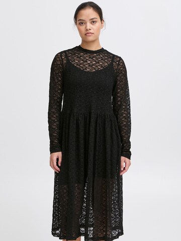 ICHI - Vestido ' IXLACEY ' en negro