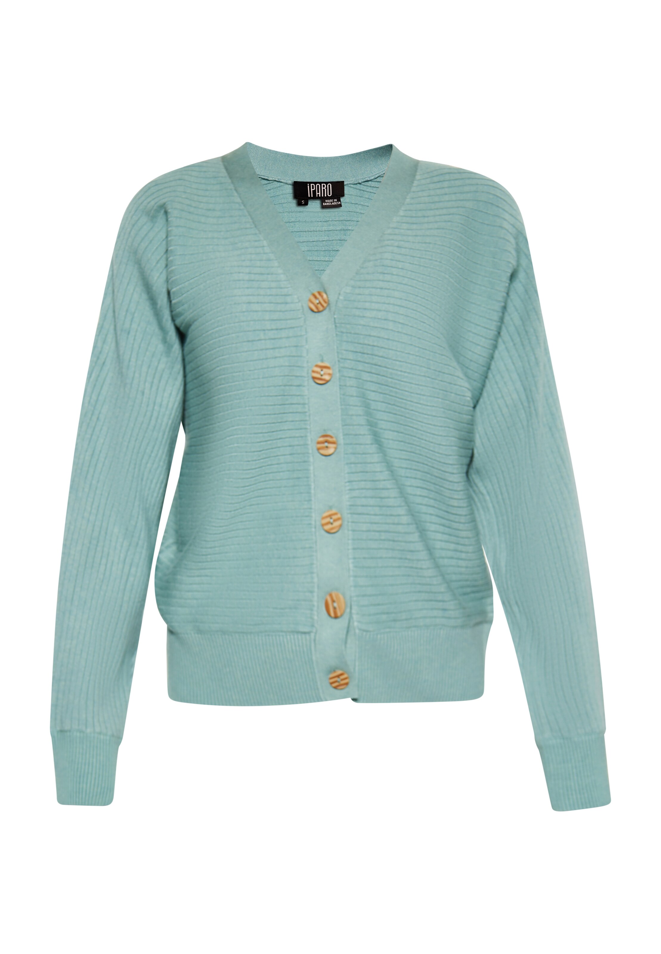 DreiMaster Klassik Knit cardigan 'Iparo' in Blue: front