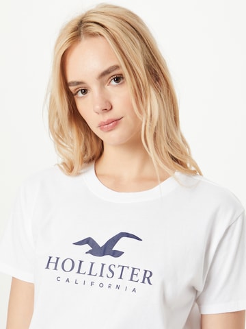 HOLLISTER T-Shirt in Weiß