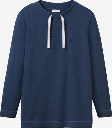 SHEEGO Sweatshirt in Blue: front