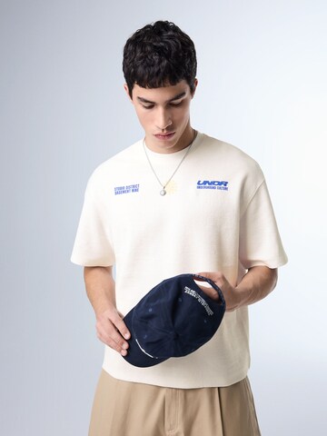 Bershka T-Shirt in Weiß