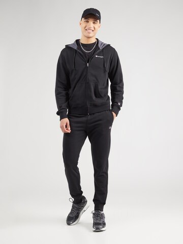 Tuta da jogging di Champion Authentic Athletic Apparel in nero: frontale