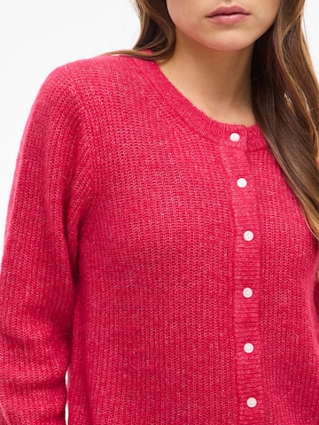 VILA Knit Cardigan 'VILory' in Pink