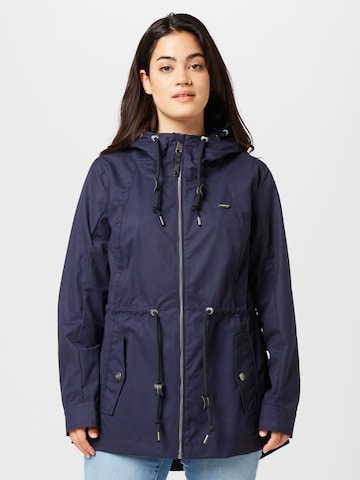 Ragwear Plus Between-Season Jacket 'MONADIS' in Blue: front