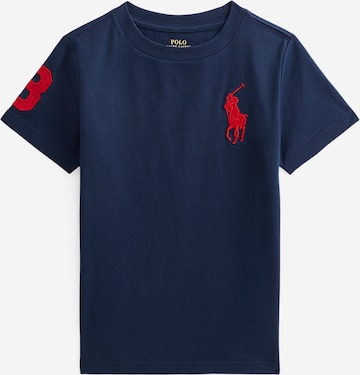 T-Shirt Polo Ralph Lauren en bleu : devant