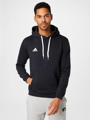 ADIDAS SPORTSWEAR Sports sweatshirt 'Entrada 22' in Black: front