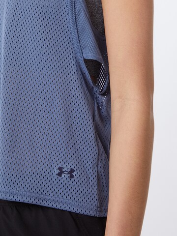 UNDER ARMOUR Sports Top in Blue