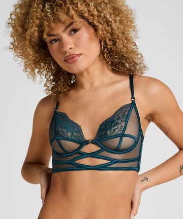 Hunkemöller BH 'Amel' in Grün: Vorderseite