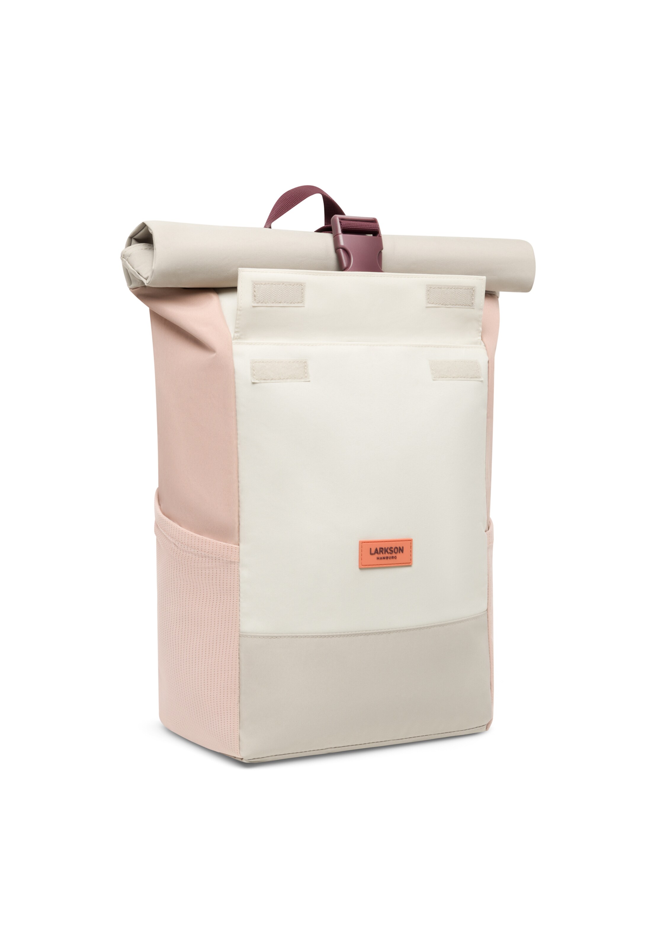 Zaino 'No 4' di LARKSON in beige: frontale