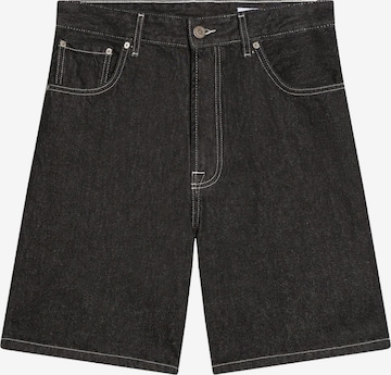 Regular Jeans de la Bershka pe negru: față