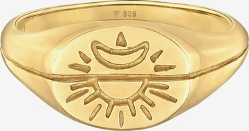 ELLI Ring 'Sonne' in Goud