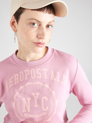 AÉROPOSTALE Sweatshirt in Pink