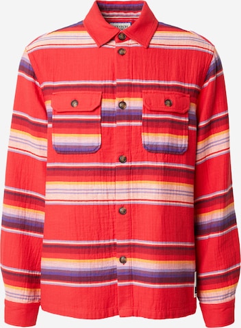 SCOTCH & SODA Regular fit Overhemd in Rood: voorkant