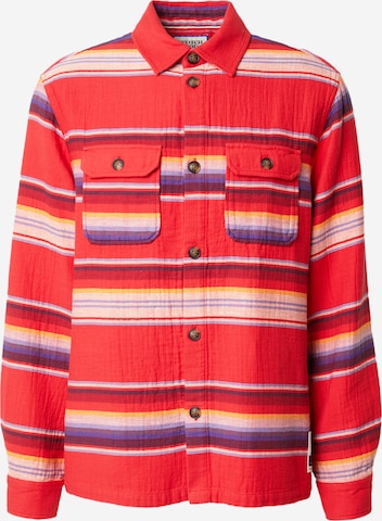 Coupe regular Chemise SCOTCH & SODA en rouge : devant