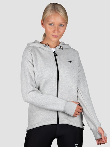 MOROTAI Sportsweatjacke 'COMFY PERFORMANCE' in Grau