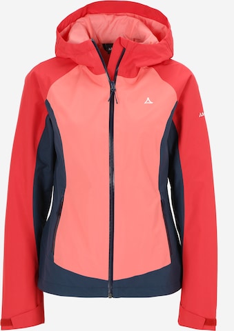 Schöffel - Chaqueta de montaña 'Wamberg' en rojo: frente