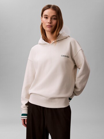 Calvin Klein Sport Sweatshirt in Beige: front