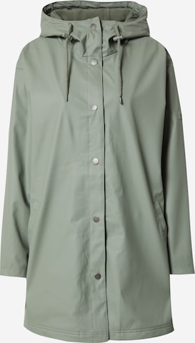 ROXY Between-Seasons Coat 'RAIN DANCE' in Green: front