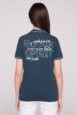 Soccx Shirt in Blue: front