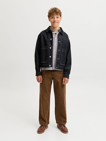 Jack & Jones Junior Regular Fit Skjorte 'JORFREDERIKSBERG' i brun