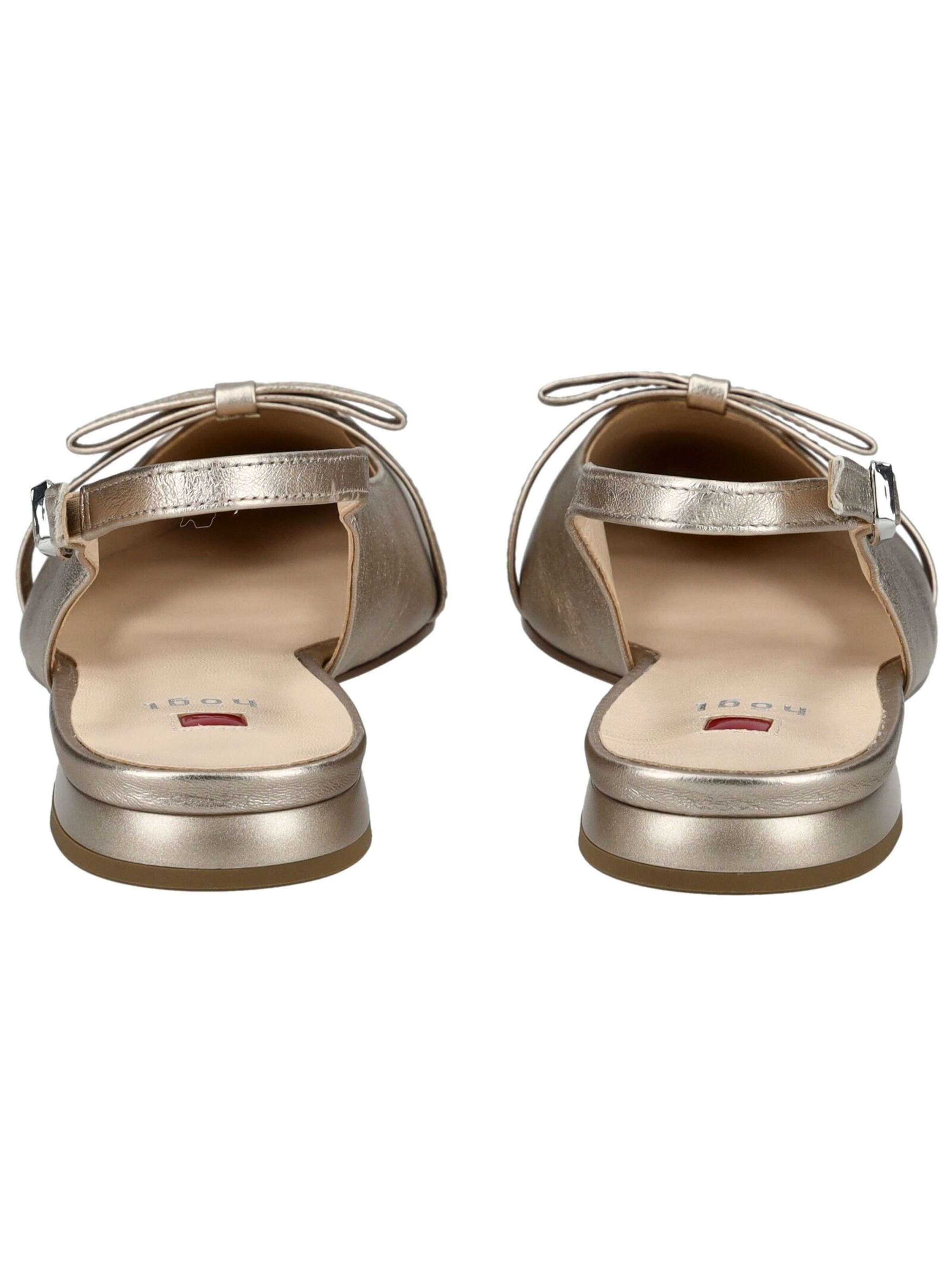 Högl Ballerina met riempjes in Goud