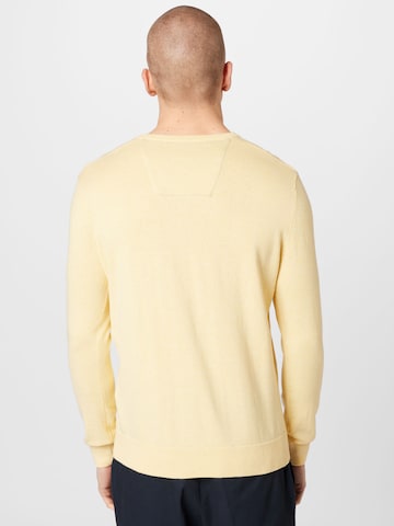 Regular fit Pullover di TOM TAILOR in giallo