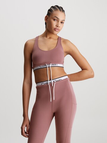 Calvin Klein Sport Bustier Sport bh in Roze