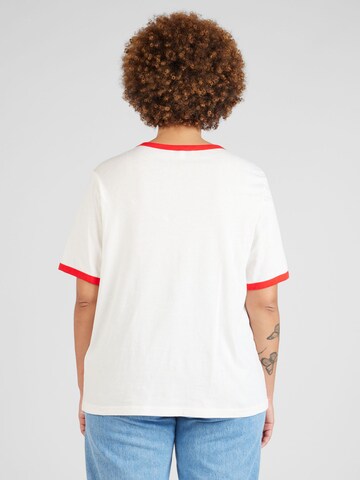 Tommy Hilfiger Curve Shirt 'VARSITY' in White