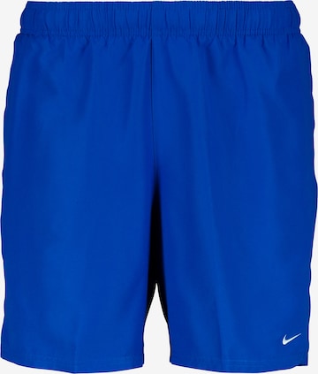 Nike Swim Athletic Swim Trunks in Blue: front