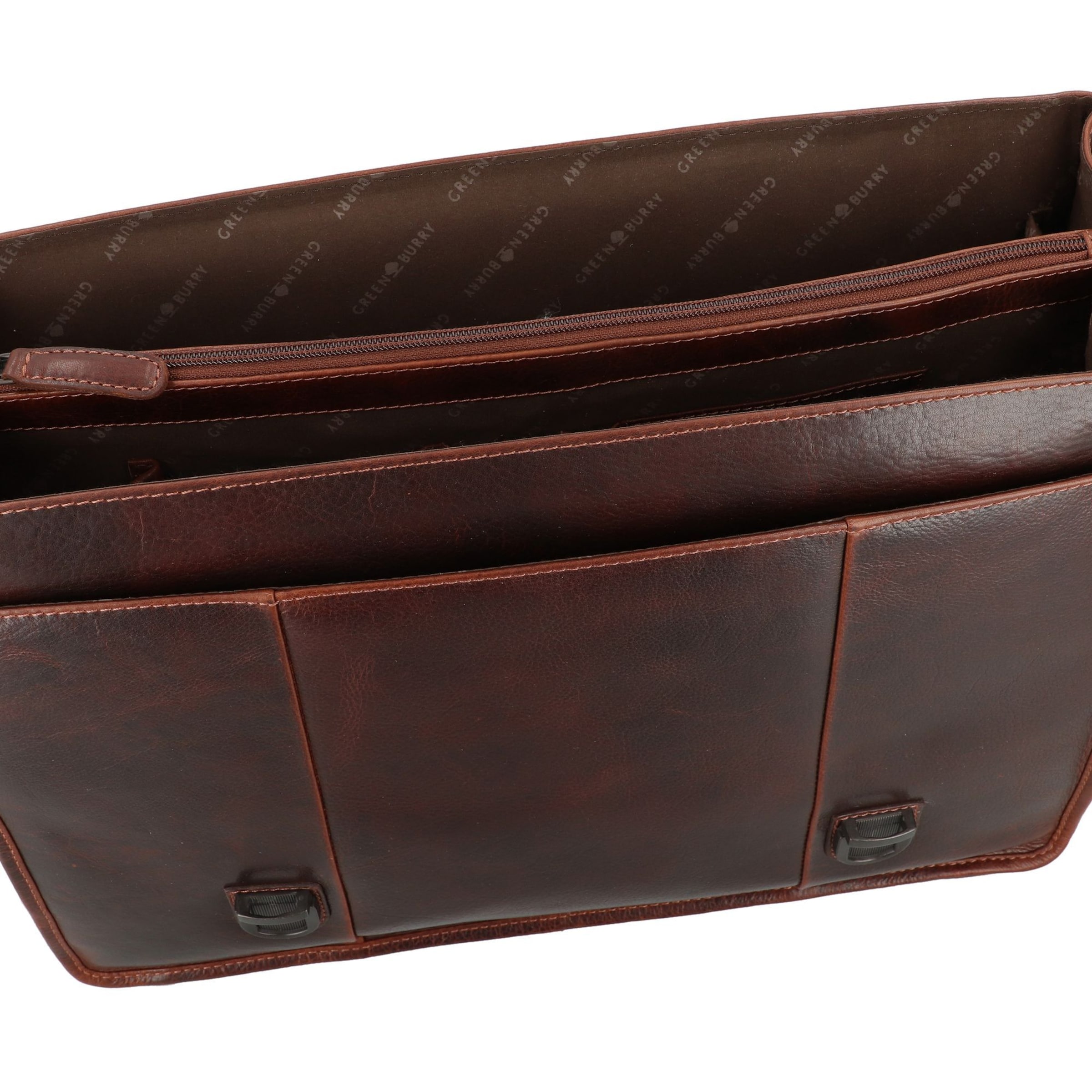 Porte-documents 'Rugged' GREENBURRY en marron