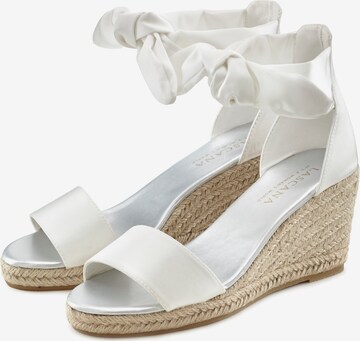 LASCANA Sandal in White