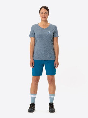 VAUDE Performance shirt 'Skomer' in Blue