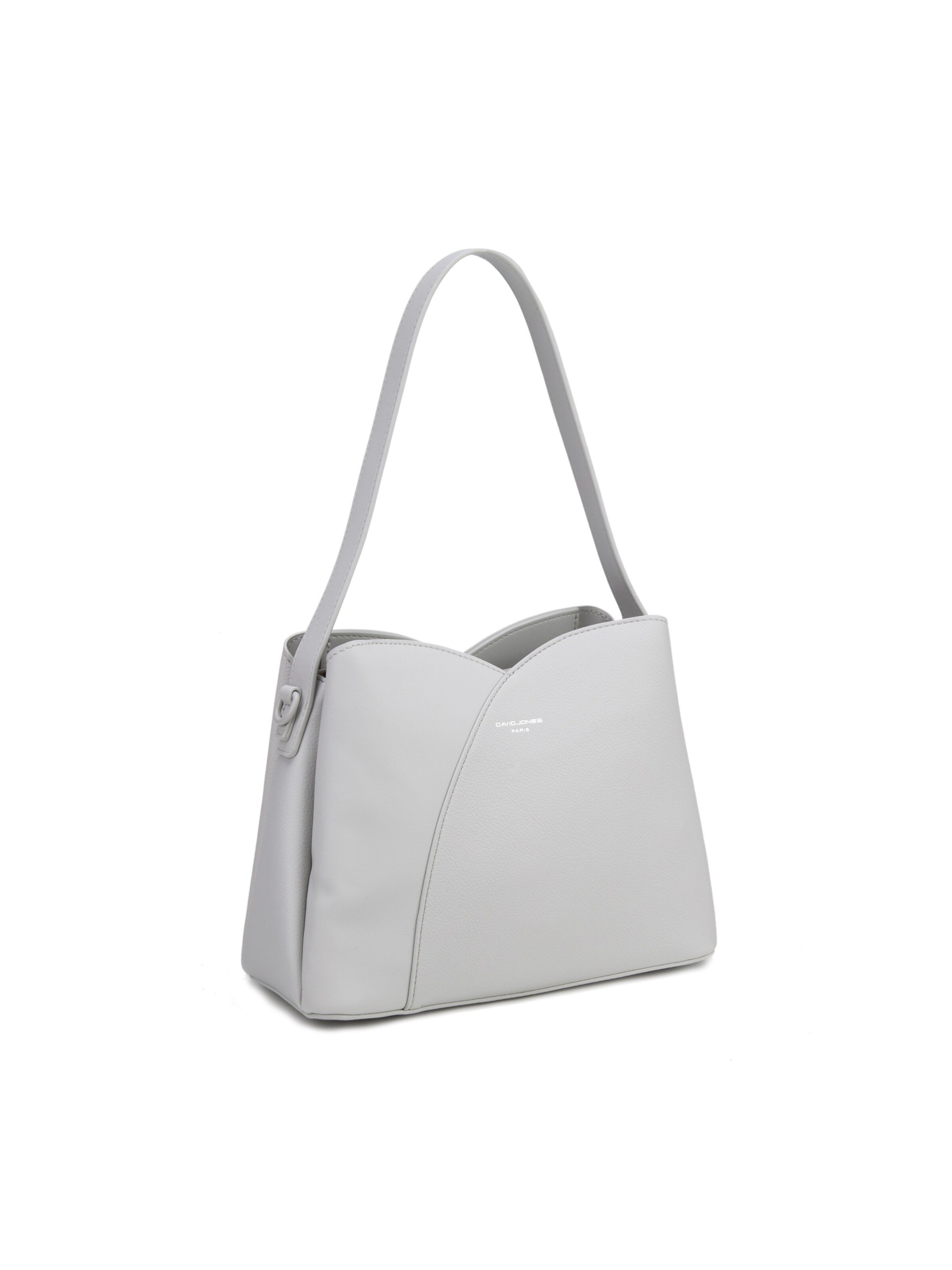 Borsa a spalla 'Borsa a Spalla David Jones Design Curvilineo Ecopelle' di David Jones in grigio