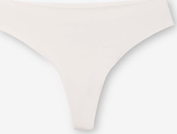 CALIDA Thong in White: front