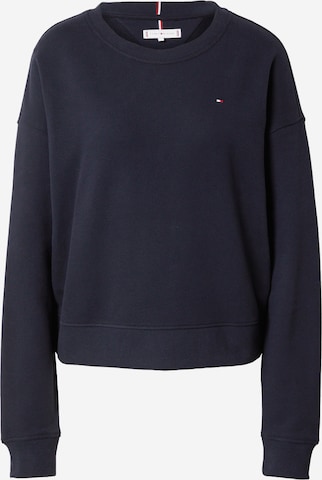 TOMMY HILFIGER Sweatshirt in Blauw: voorkant