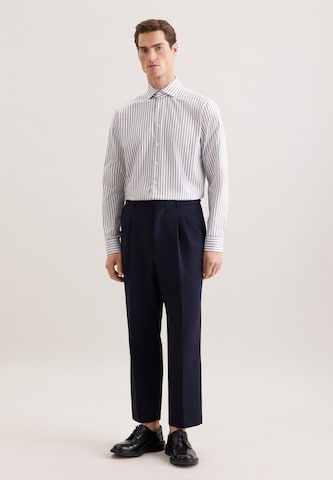 Coupe regular Chemise 'Schwarze Rose' SEIDENSTICKER en vert